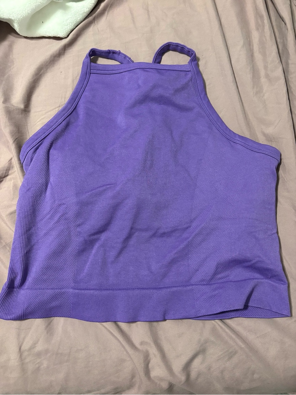 all in motion Purple Women's Athletic Tank and matching shorts